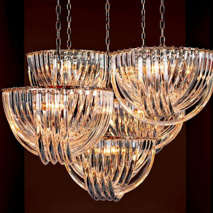 Chandelier Murano ø 50 x H. 33 cm