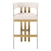 Bar Stool Clubhouse bouclé cream