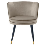 Dining Chair Grenada savona greige velvet