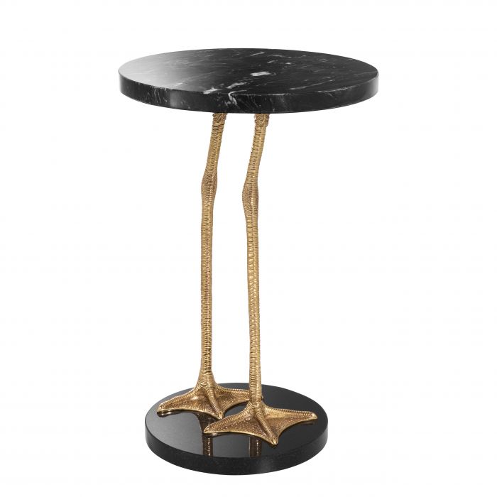 Side Table Lagoon polished brass