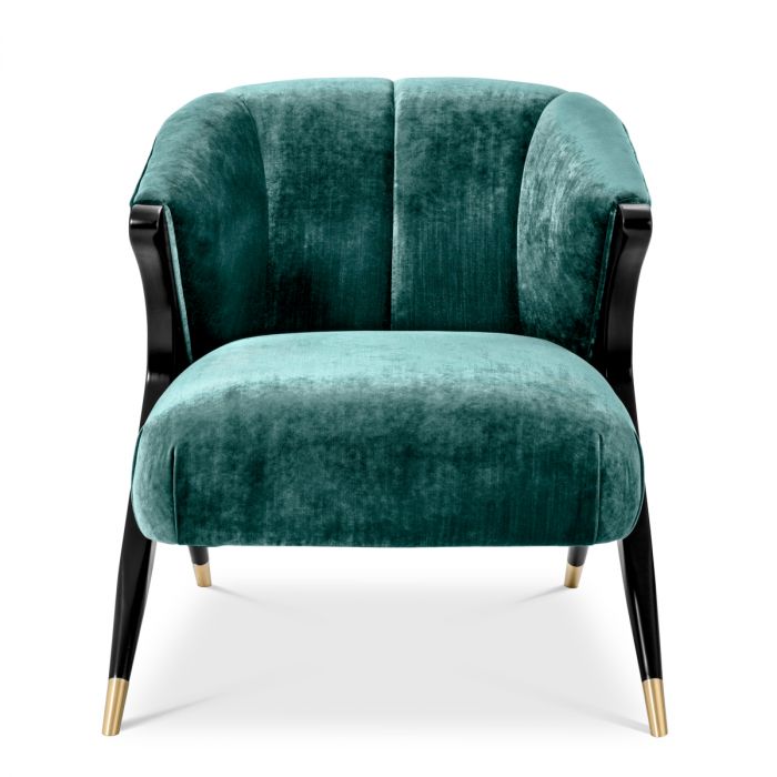 Silla Pavone verde egeo