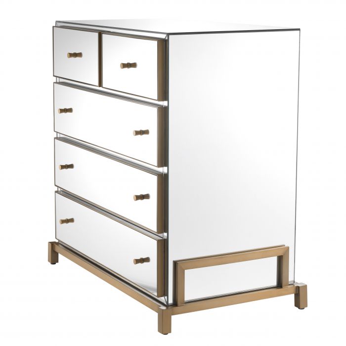 Drawer Chest Clarington mirror glass