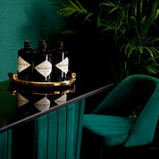 Tray Grimoldi polished brass