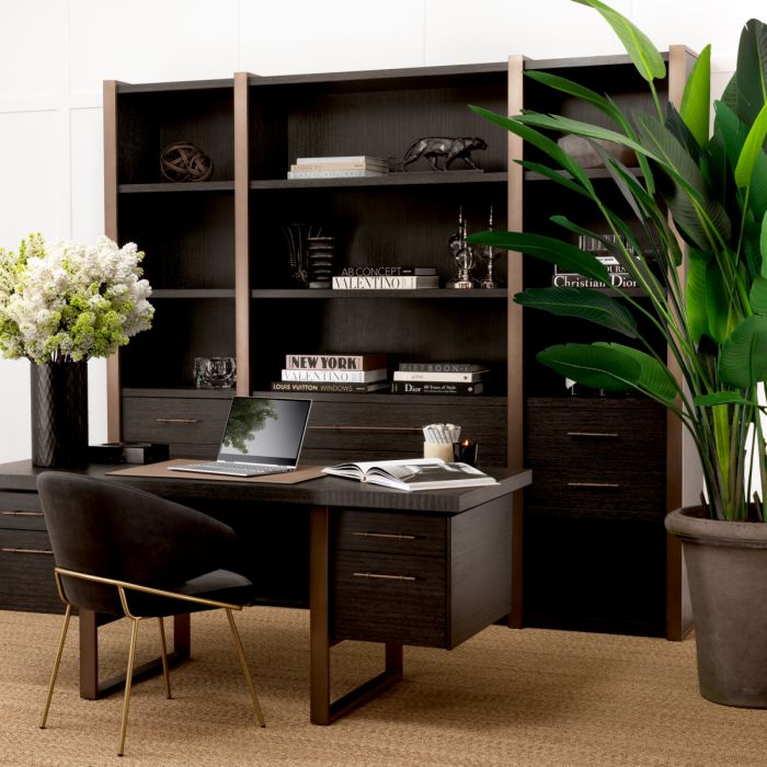Mueble Canova chapa de roble gris antracita