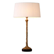 Table Lamp Miko vintage brass finish incl shade