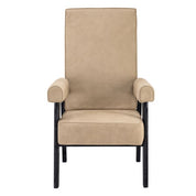 Chair Milo high black oak beige nubuck