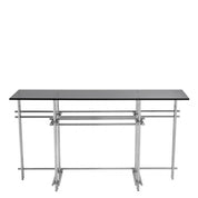 Mesa consola Quinn acero inoxidable pulido