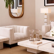 Chair Ditmar bouclé cream