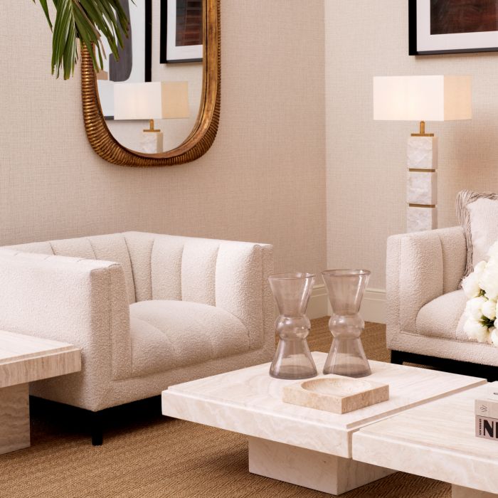 Chair Ditmar bouclé cream