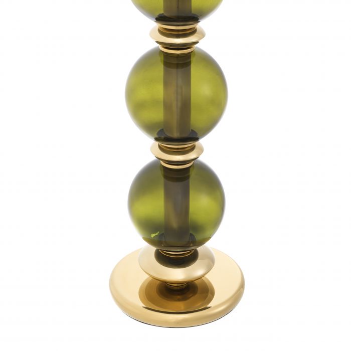 Table Lamp Fondoro gold finish incl shade