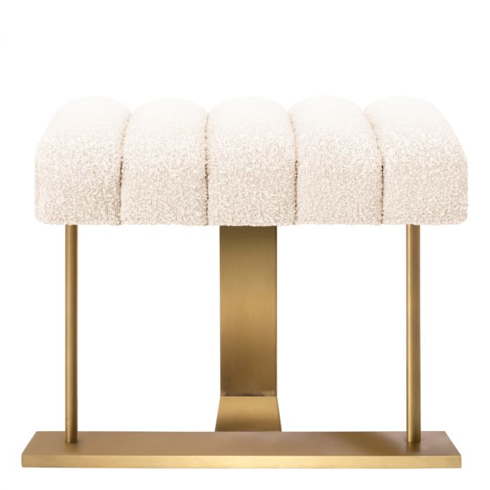 Stool McGuire bouclé cream