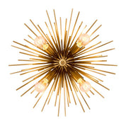 Ceiling Lamp Boivin matte brass finish