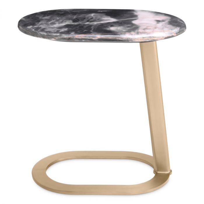Side Table Oyo black marble
