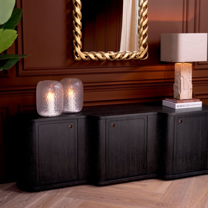 Dresser Caprioli charcoal grey oak veneer