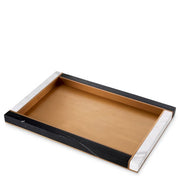 Tray Farrell L antique brass finish