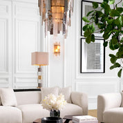 Chandelier Greyson antique brass finish