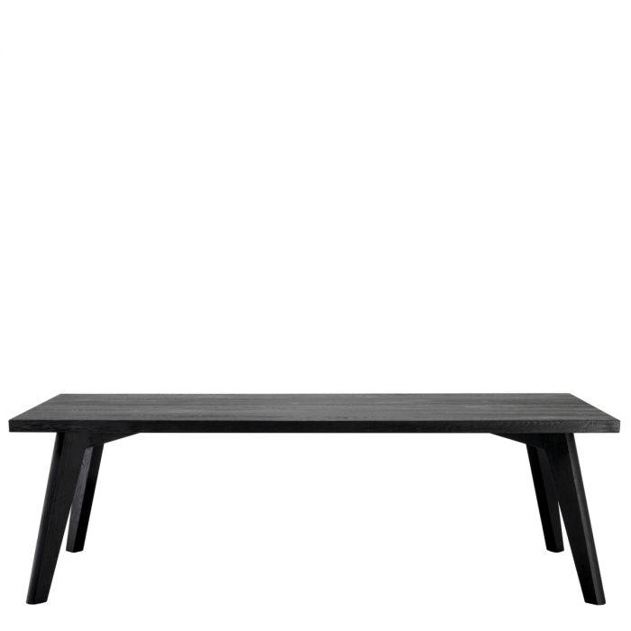 Dining Table Biot 240 x 100 cm black oak