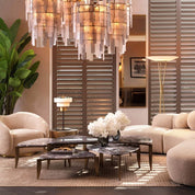 Table Lamp Zereno antique brass finish