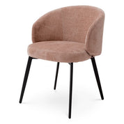 Dining Chair Lloyd with arm sisley pink set of 2