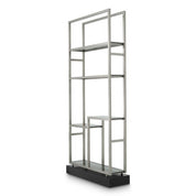 Gabinete Corrado II acabado acero cepillado