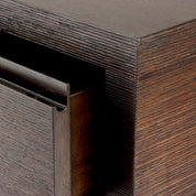 Drawer Dresser Crespi mocha oak veneer