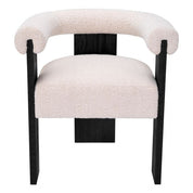 Dining Chair Percy bouclé cream