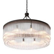 Chandelier Hector L bronze highlight finish