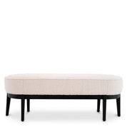 Banco Jarrett bouclé crema