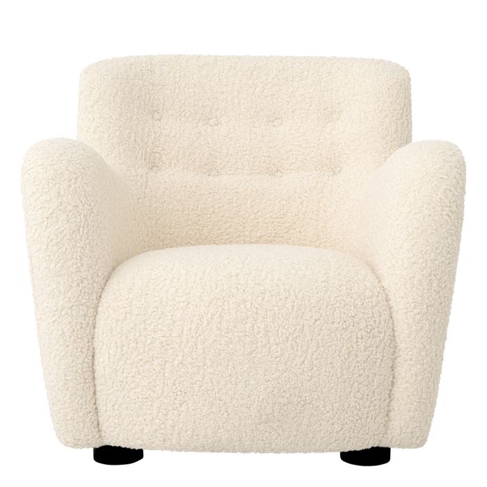 Silla Bixby de borreguito sintético