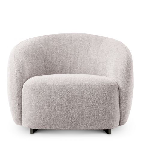 Silla de exterior Brice mauricio gris claro