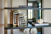 Display cabinet Rigley with mirror (Charcoal)