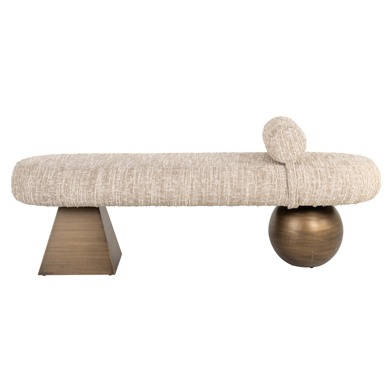 Bench Alexander Jones beige angora (Geneva)