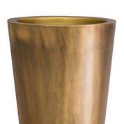 Planter Oberoi vintage brass finish