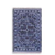 Alfombra Palmaria azul 200 x 300 cm
