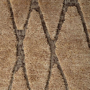 Rug Coralie brown beige 300 x 400 cm