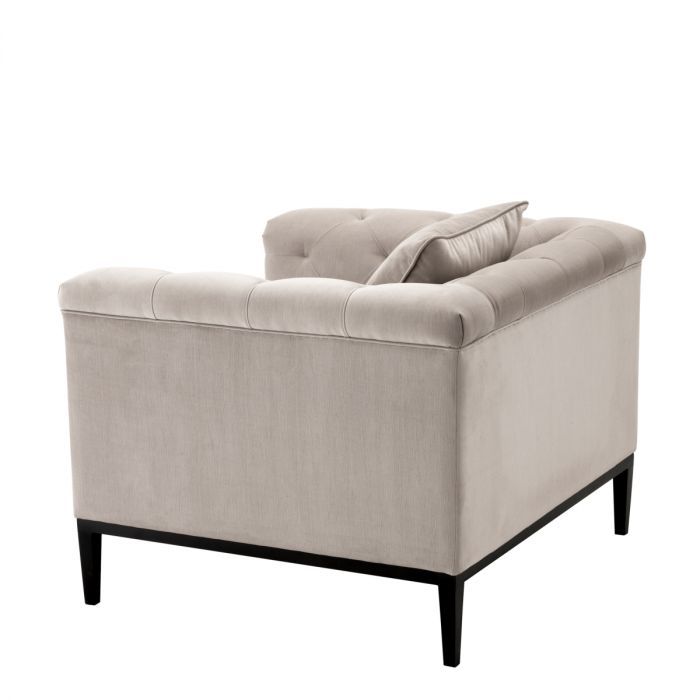 Silla Cesare gris guijarro