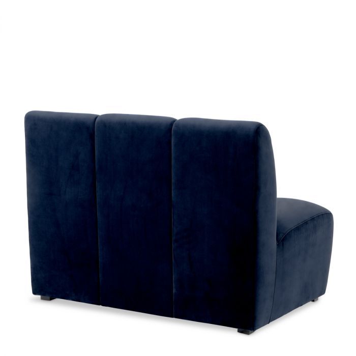 Modular Sofa Lando straight savona midnight blue