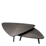Coffee Table Lauren mocha straight oak ven S/2