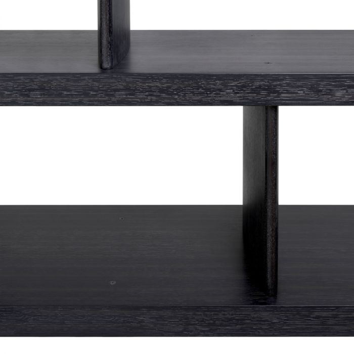 Cabinet Brett charcoal grey oak veneer