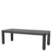 Dining Table Atelier S charcoal grey oak veneer