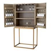 Bar Cabinet Highland washed oak veneer