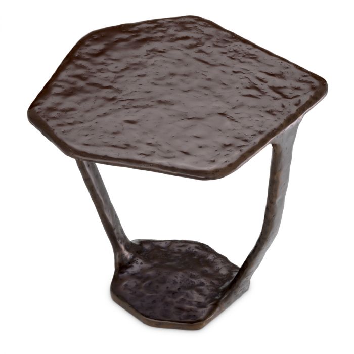 Side Table Tigra bronze finish