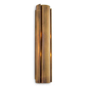 Wall Lamp Vergé L vintage brass finish