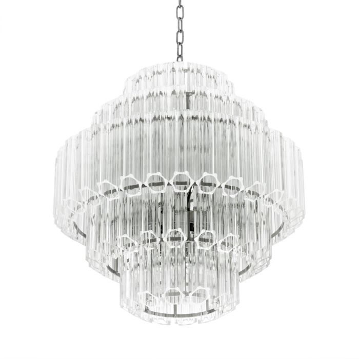 Chandelier Vittoria S nickel finish