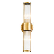 Wall Lamp Claridges Double antique brass finish