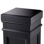 Column Marceau waxed black finish