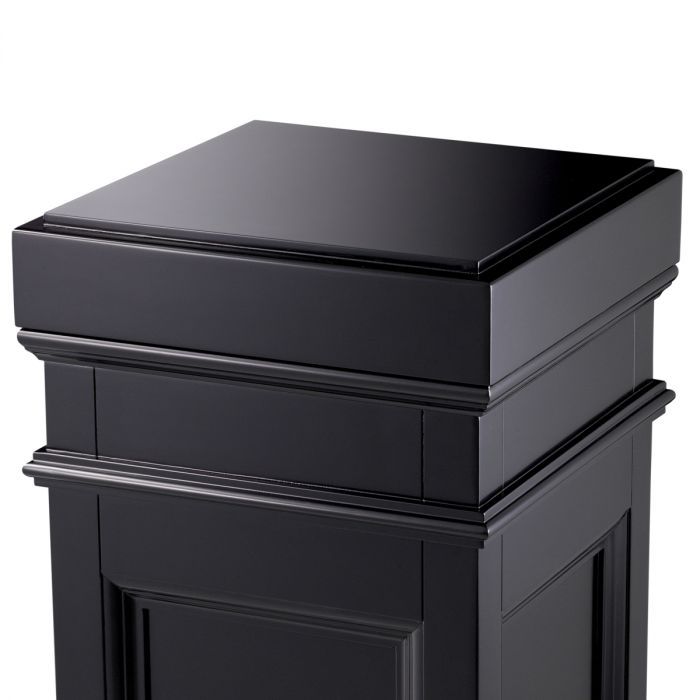 Column Marceau waxed black finish