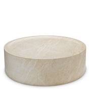 Mesa de centro para exteriores Joshua S imitación travertino