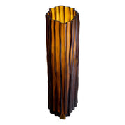 Vase Vivente L amber glass