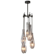 Chandelier Bellano L bronze highlight finish